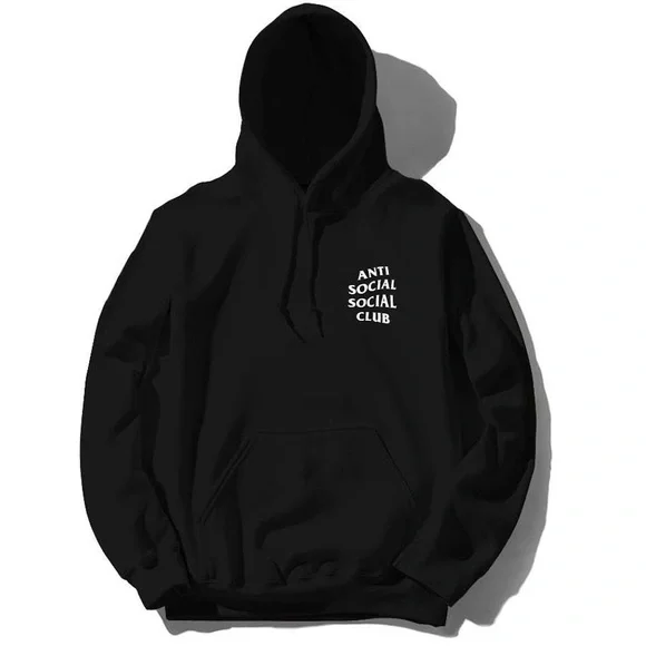 Anti Social Social Club Mind Games Hoodie Black Large